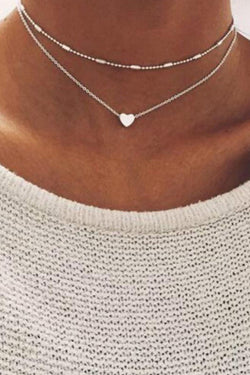 Fashion Simplicity Solid Necklaces Accessories