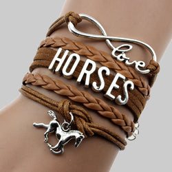 Fashion Daily Letter Split Joint Bracelets