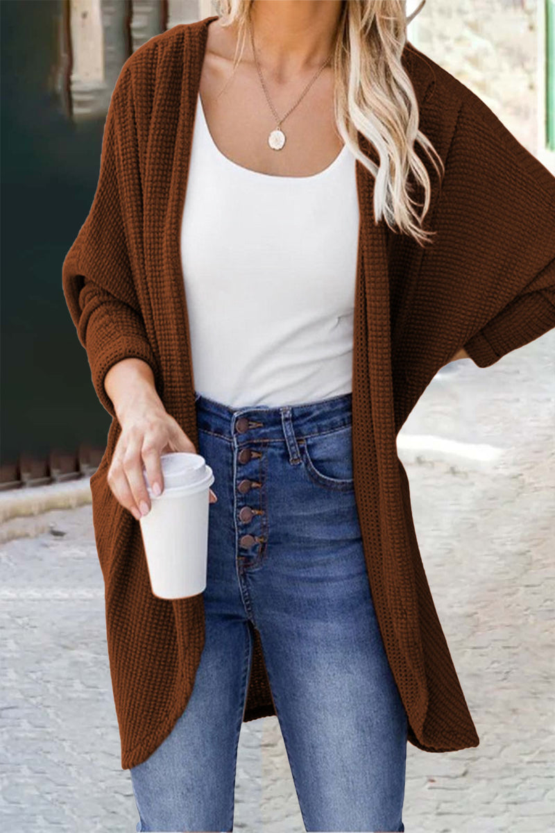 Casual Solid Color Cardigans(10 Colors)