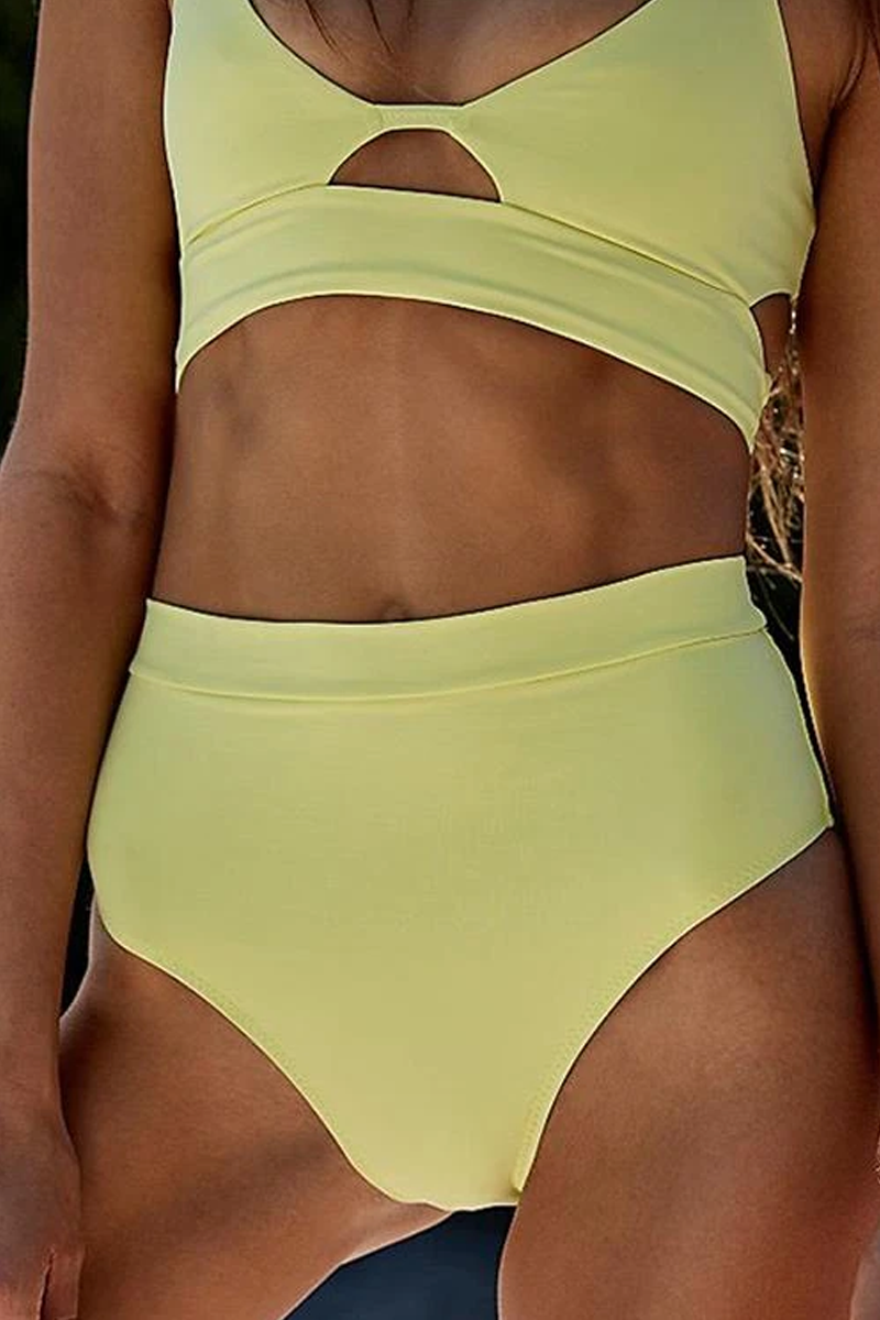 Hollow High Waist Bikini