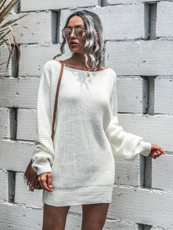 Off Shoulder Casual Pullover Sweater