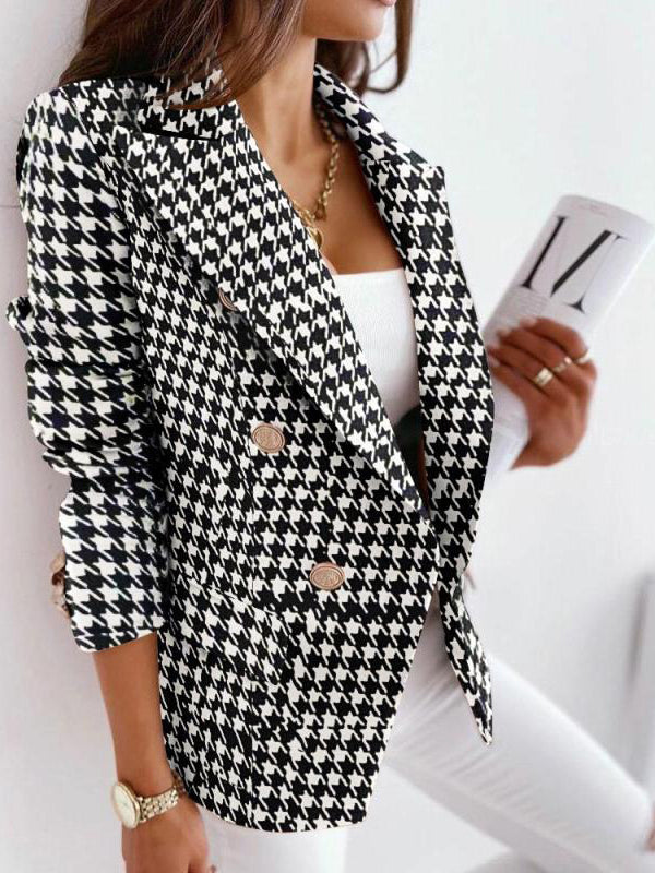 Lapel Collar Casual Jacket Coat