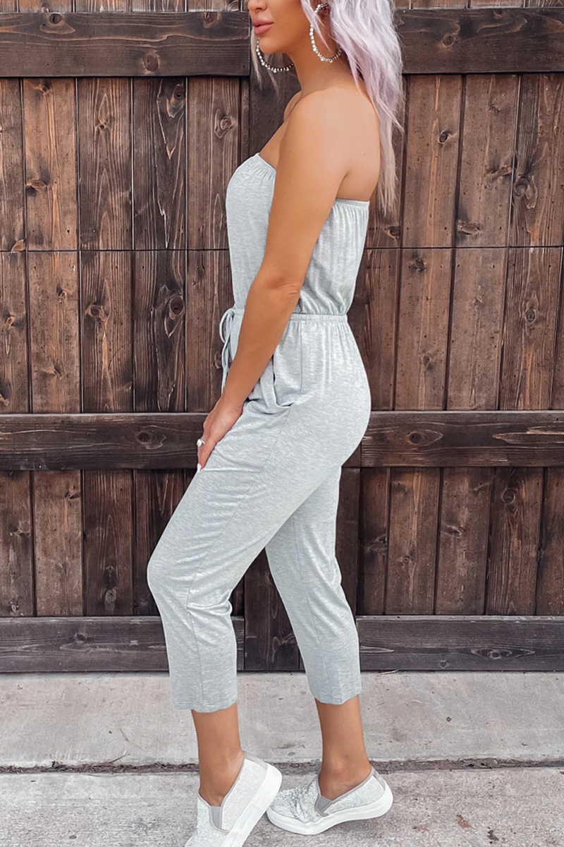 Wanderlust Tube Top Jumpsuit