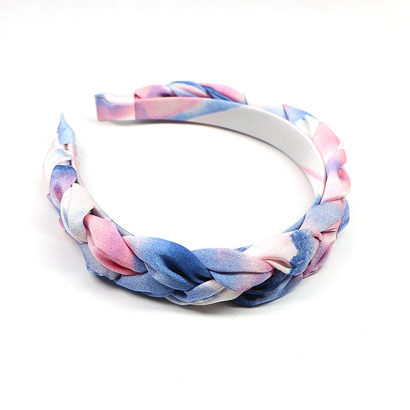 Tie Dye Headband Fashion Hair Hoops