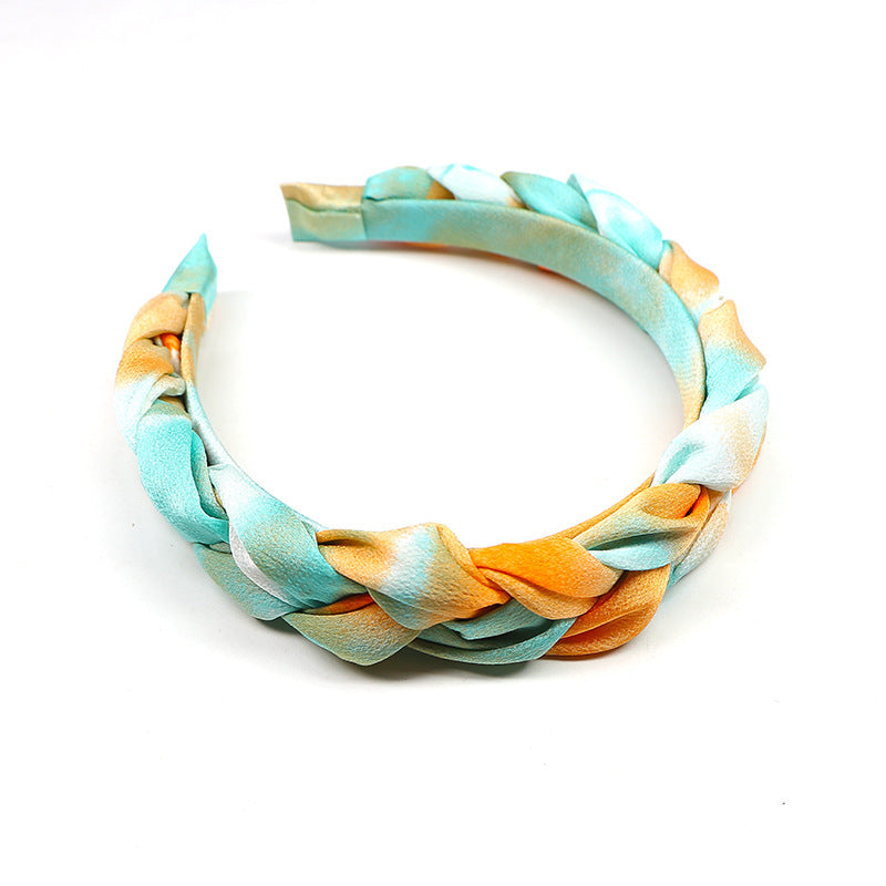 Tie Dye Headband Fashion Hair Hoops