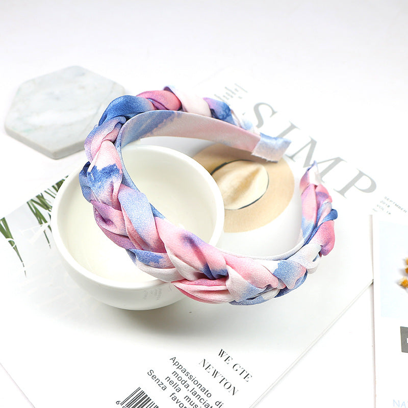 Tie Dye Headband Fashion Hair Hoops