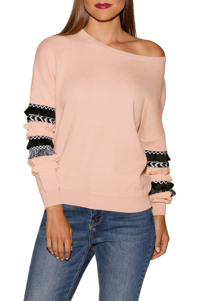 Women's Fall Casual Crew Neck Top