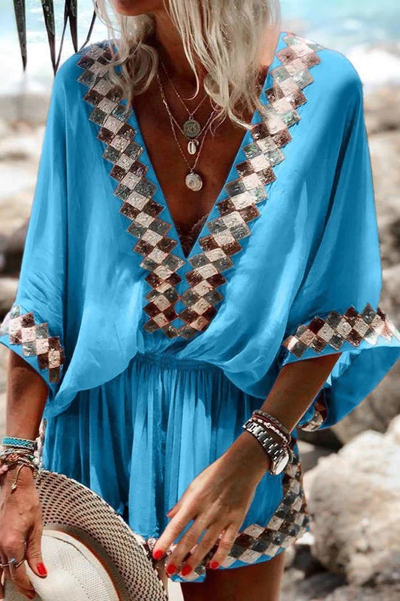 Trusting In You Boho Kimono Romper