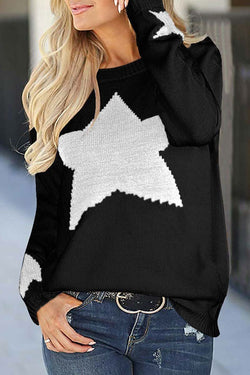 Star Shaped Sweater 3 Colors