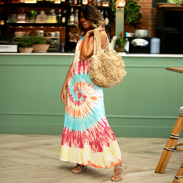 Casual Beach Party Maxi Dress