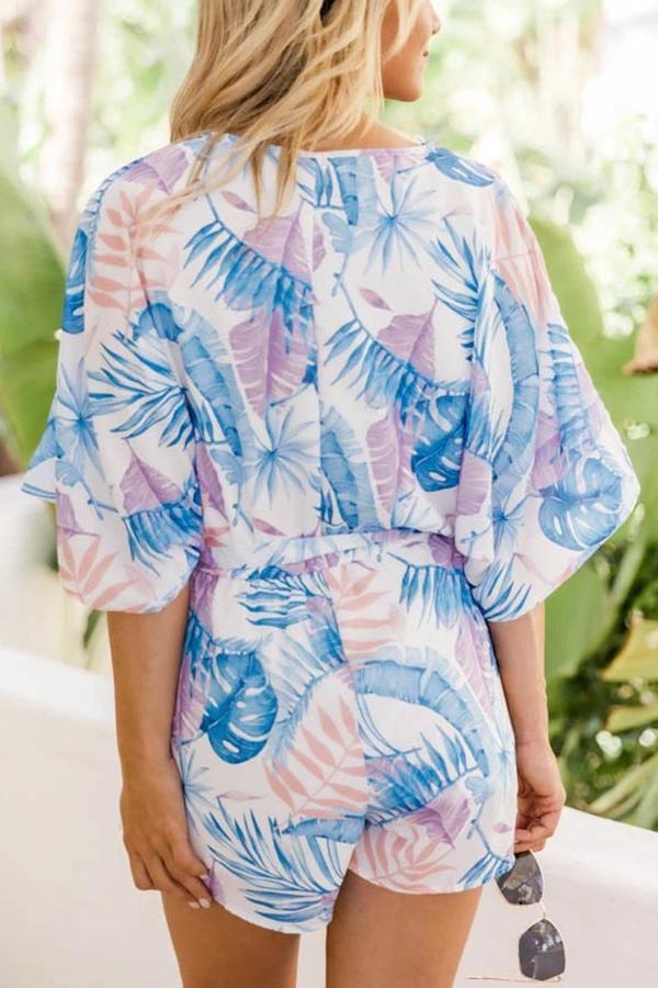 Meet Me In The Tropics Kimono Romper