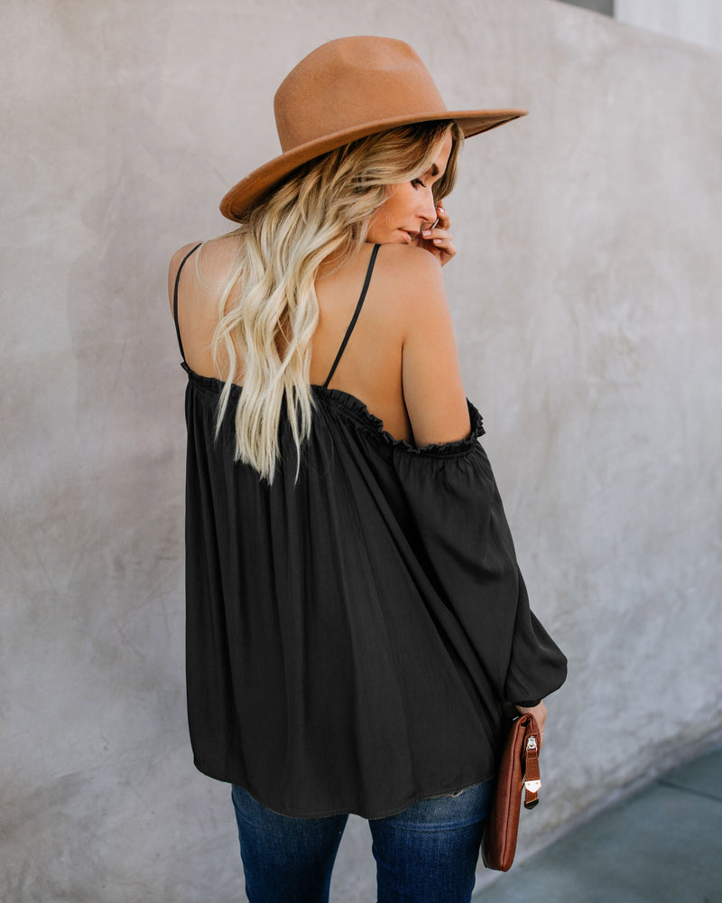 Lead Me On Off Shoulder Long Sleeves Top