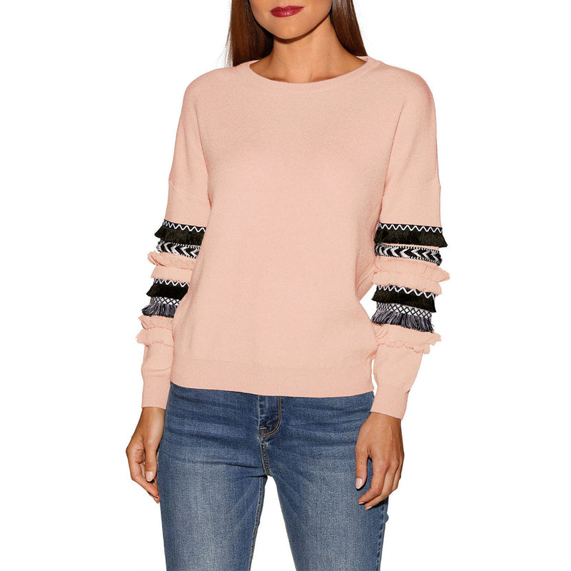 Women's Fall Casual Crew Neck Top