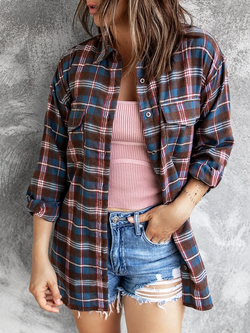 Plaid Button Down Shirt