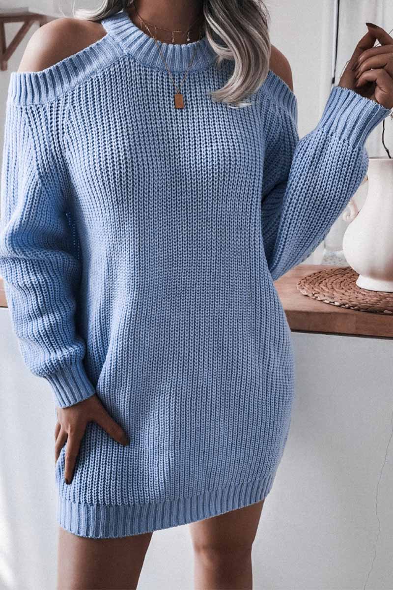 Loose Off Shoulder Long Sleeves Tops