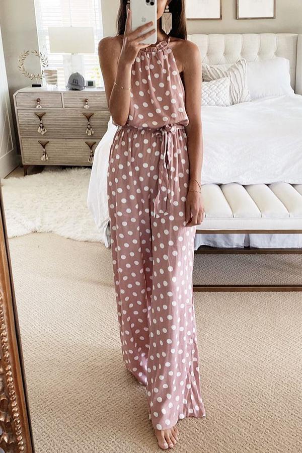 Brave Soul Little Polka Dot Jumpsuit