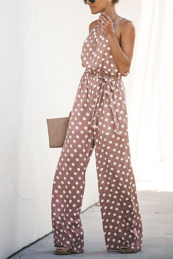 Brave Soul Little Polka Dot Jumpsuit