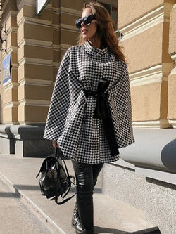 Wrap Long Sleeve Tie Front Loose Coat