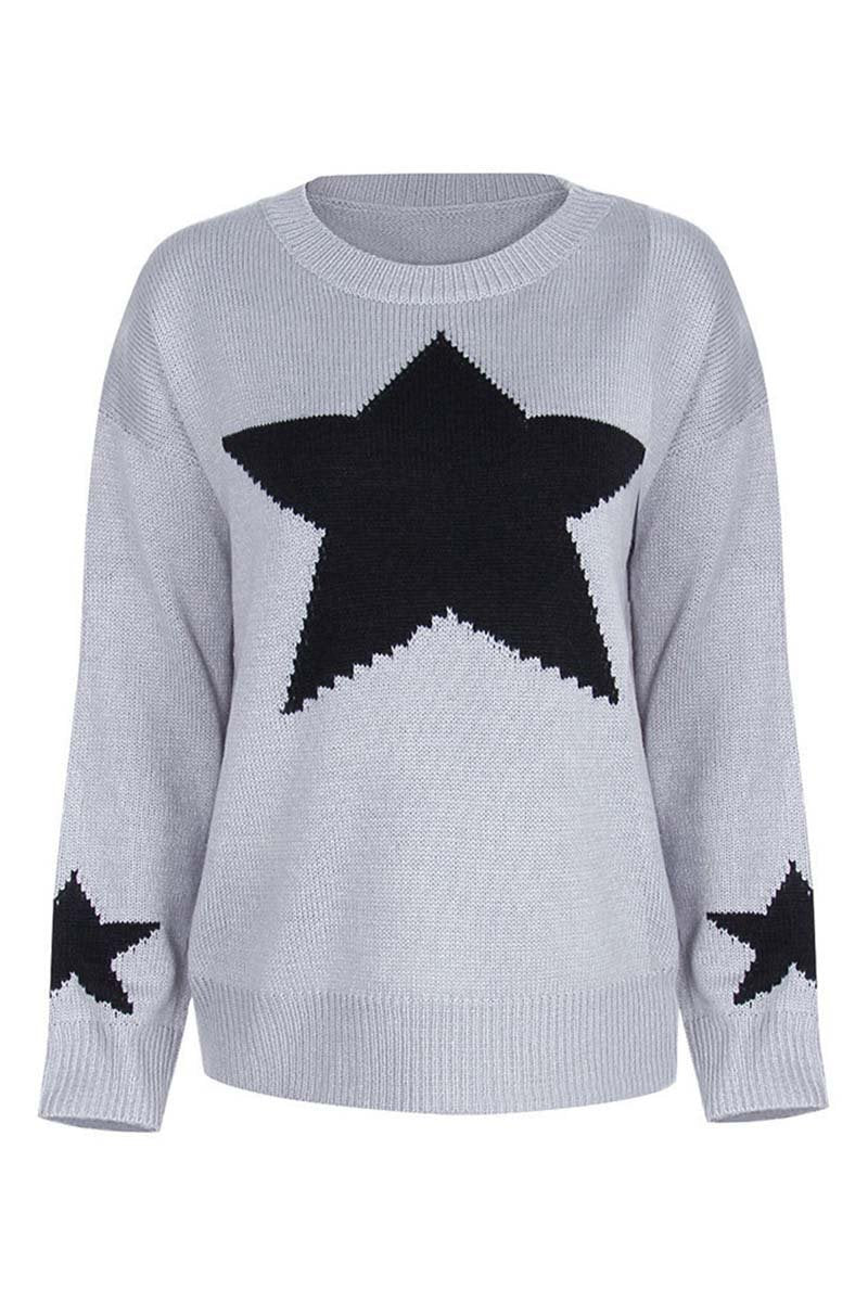 Star Shaped Sweater 3 Colors