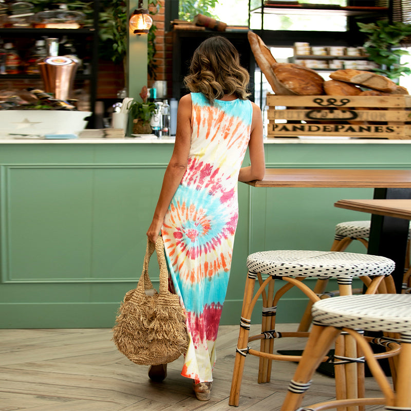 Casual Beach Party Maxi Dress