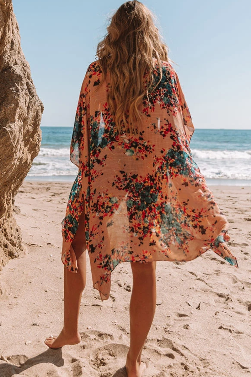 It Just Blooms Kimono Cover Ups