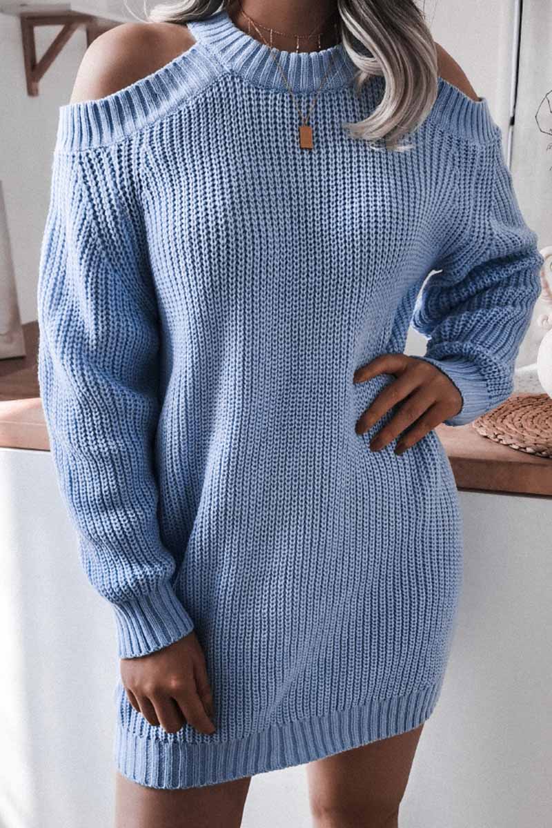 Loose Off Shoulder Long Sleeves Tops