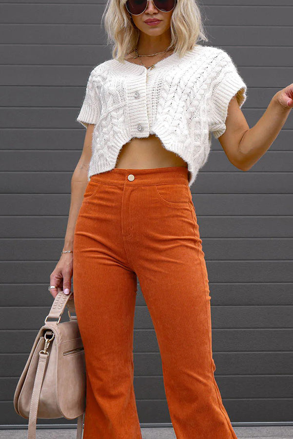 East Coast Cord Corduroy Flare Pants