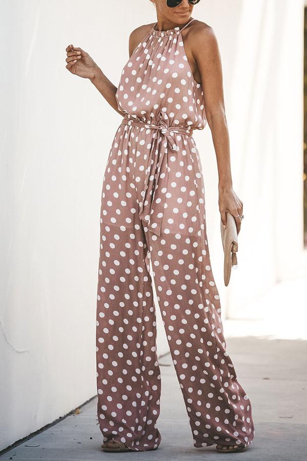 Brave Soul Little Polka Dot Jumpsuit