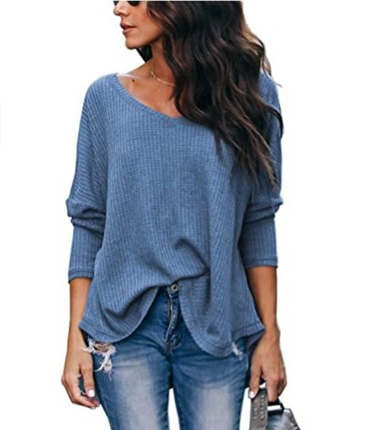 Off Shoulder Batswing Sleeve Loose Pullover Sweater