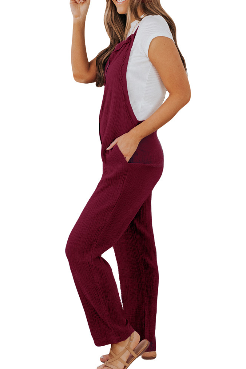 Love For A Lifetime Pocket One Piece Jumpsuits