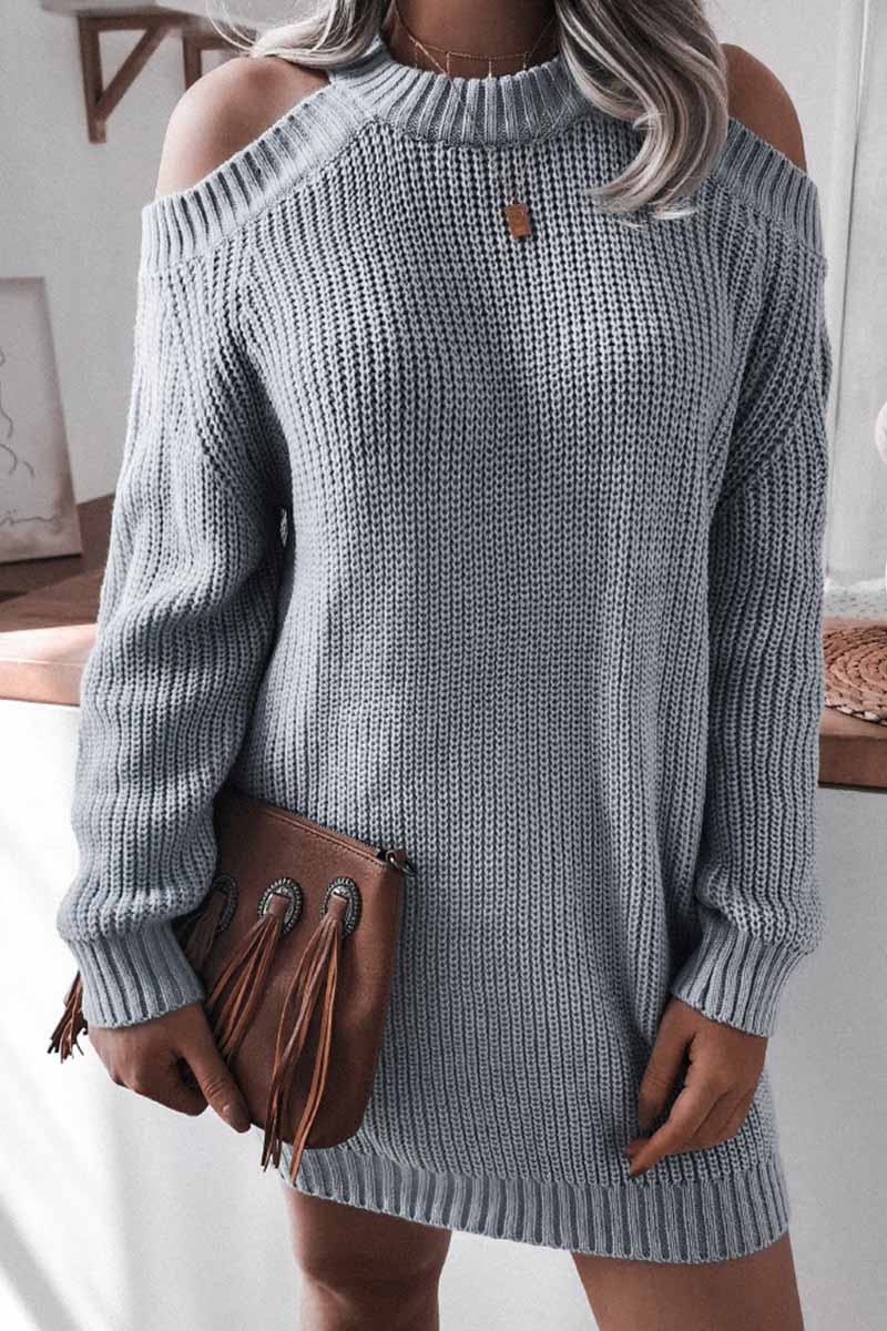 Loose Off Shoulder Long Sleeves Tops