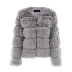 Open Front Fleece Oversize Fuzzy Coat