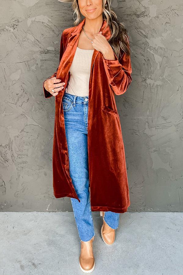 All Touchy Feely Velvet Duster