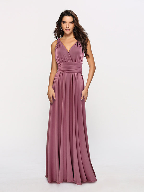 Sexy Women Multi-Way Wrap Boho Maxi Dress