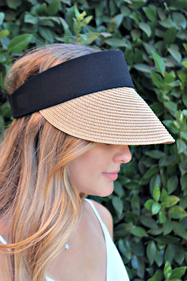 Straw Elastic Visor