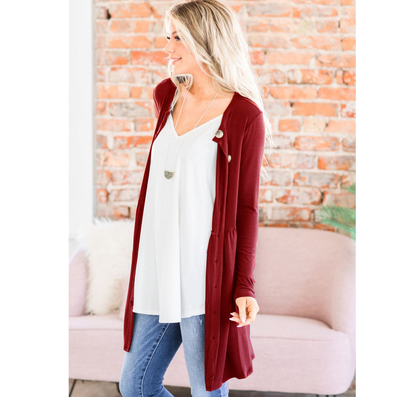 Women Soft Sweater Outwear Cardigans