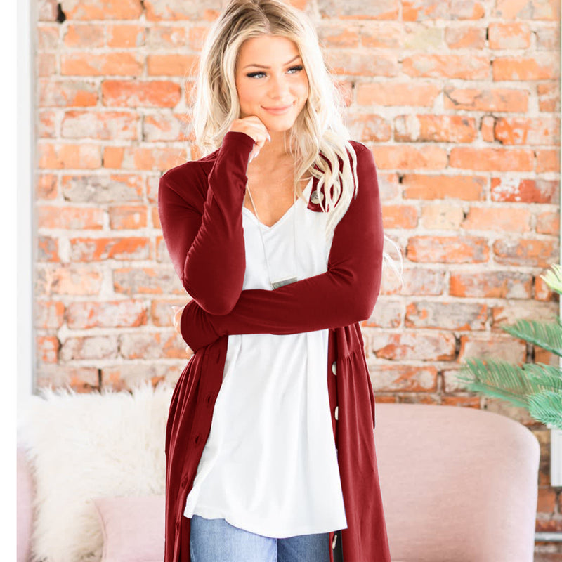 Women Soft Sweater Outwear Cardigans