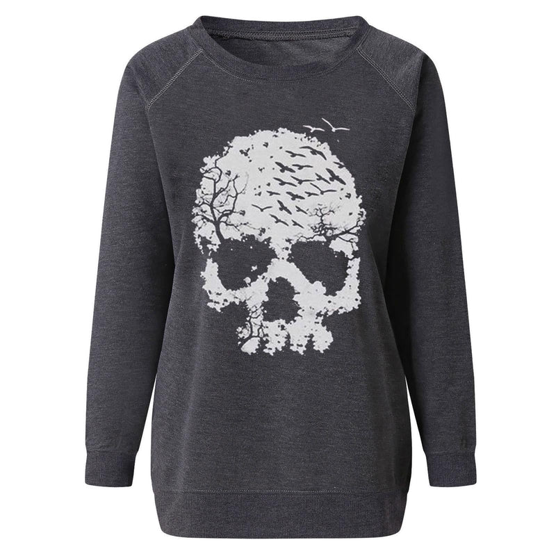 Graphic Printed Crew Neck Sweatshirt