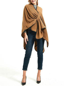 Wrap Open Front Cardigan Cape Shawls