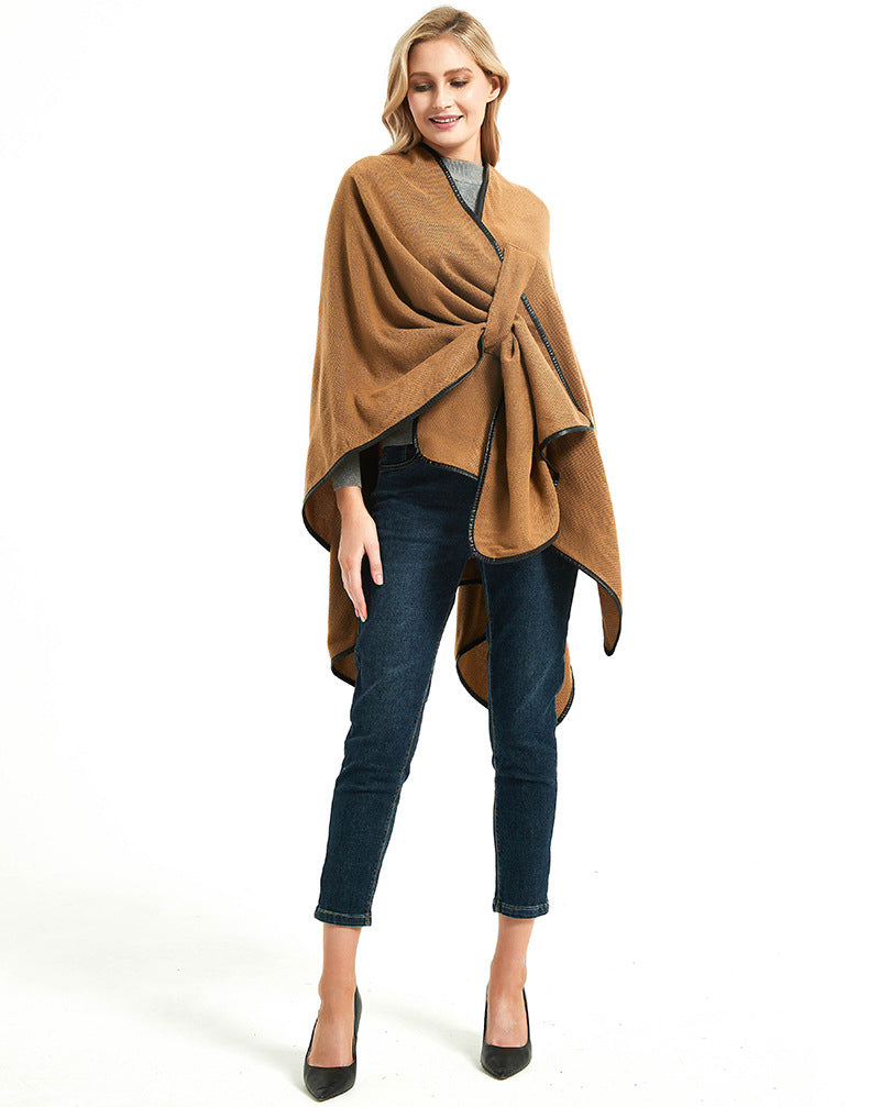 Wrap Open Front Cardigan Cape Shawls