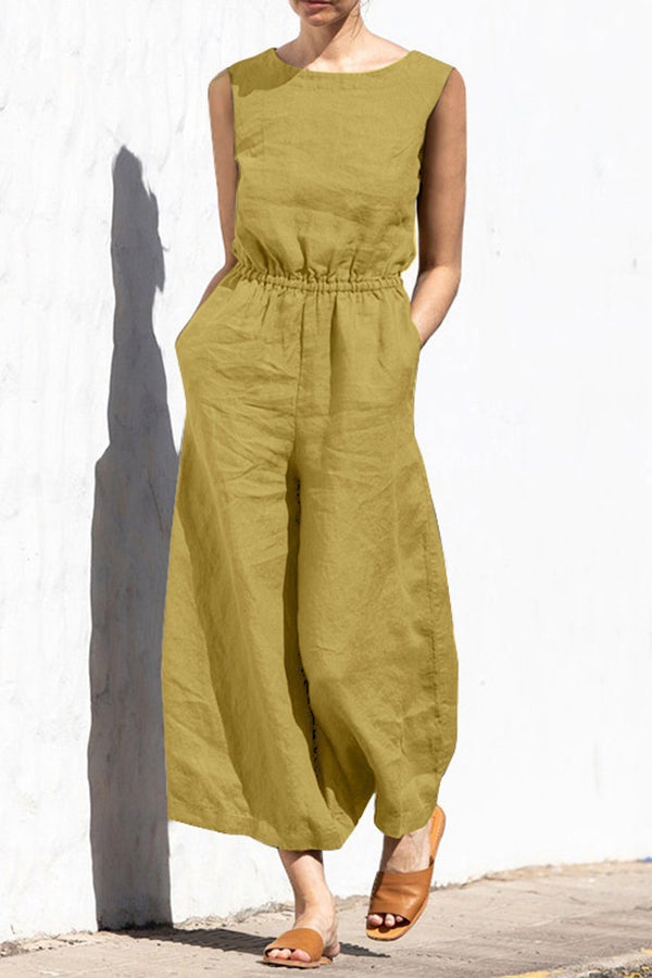 Life is a Breeze Sleeveless Jumpsuit