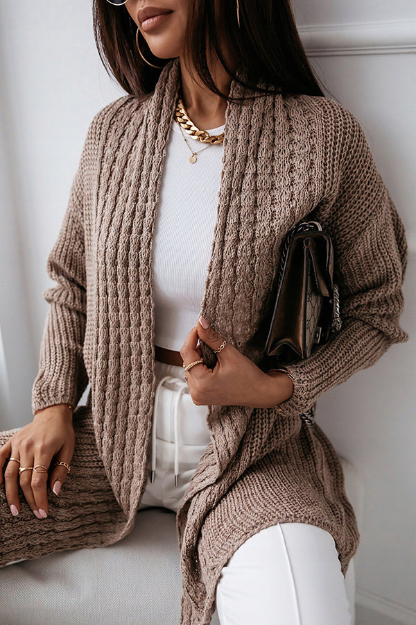 Freely Feeling Open Knit Cardigan