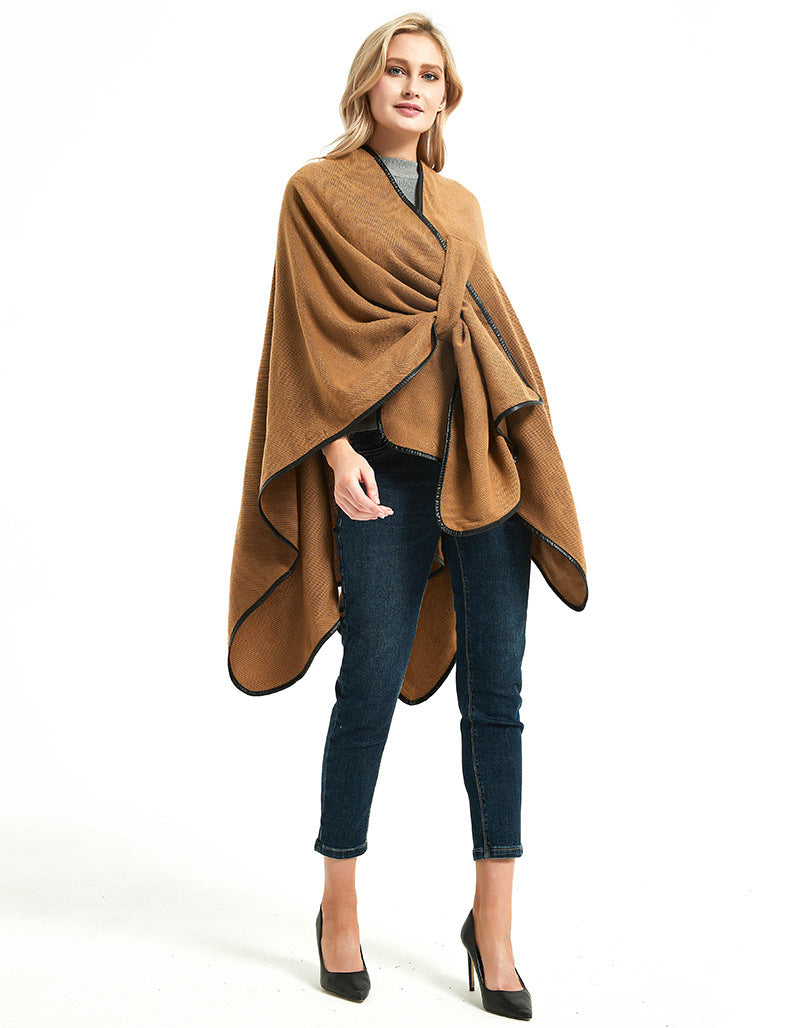 Wrap Open Front Cardigan Cape Shawls