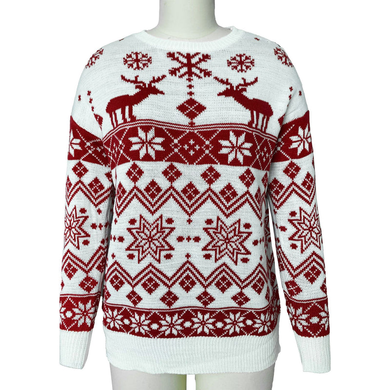 Long Sleeve Knitted Xmas Sweater