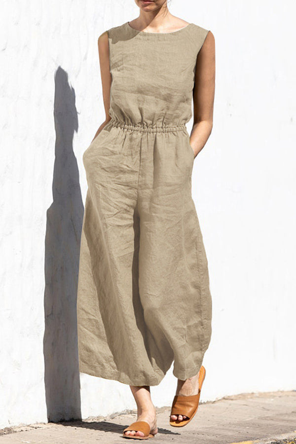 Life is a Breeze Sleeveless Jumpsuit