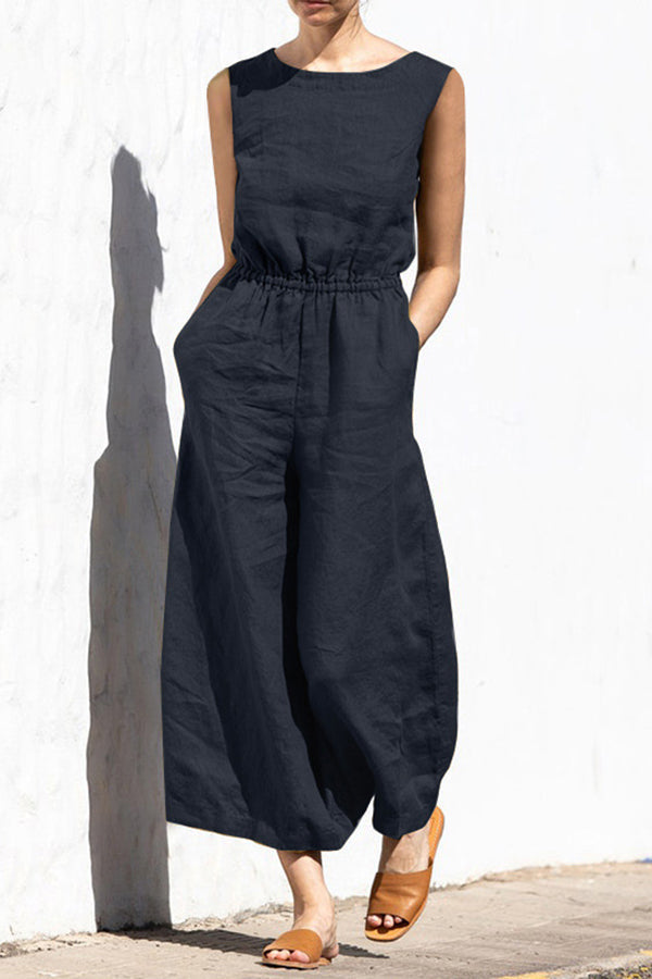 Life is a Breeze Sleeveless Jumpsuit