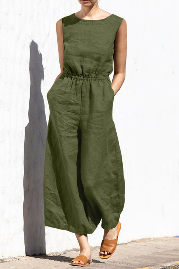 Life is a Breeze Sleeveless Jumpsuit