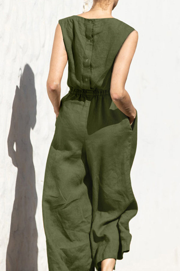 Life is a Breeze Sleeveless Jumpsuit