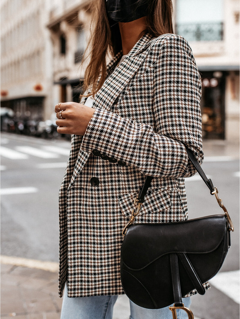 Casual Buttoned Long Sleeve Coat