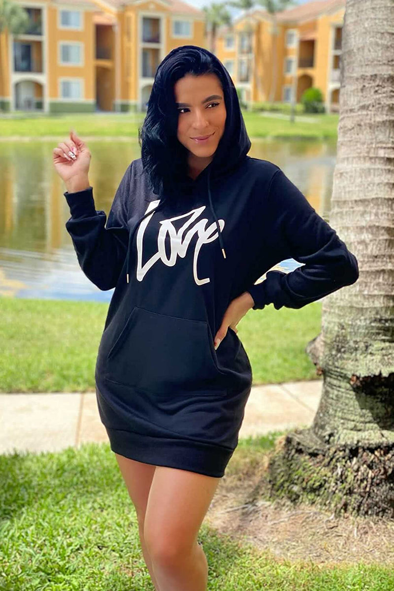 Lightweight  Drawstring Hooded Sweatshirt